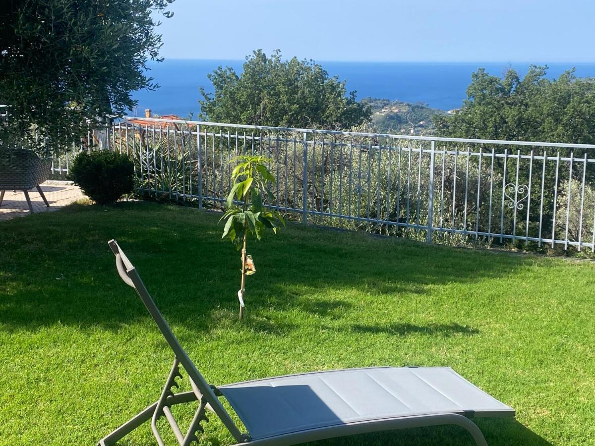 Willa Casa Vista Mare - Superb Garden And Parking Included Imperia Zewnętrze zdjęcie