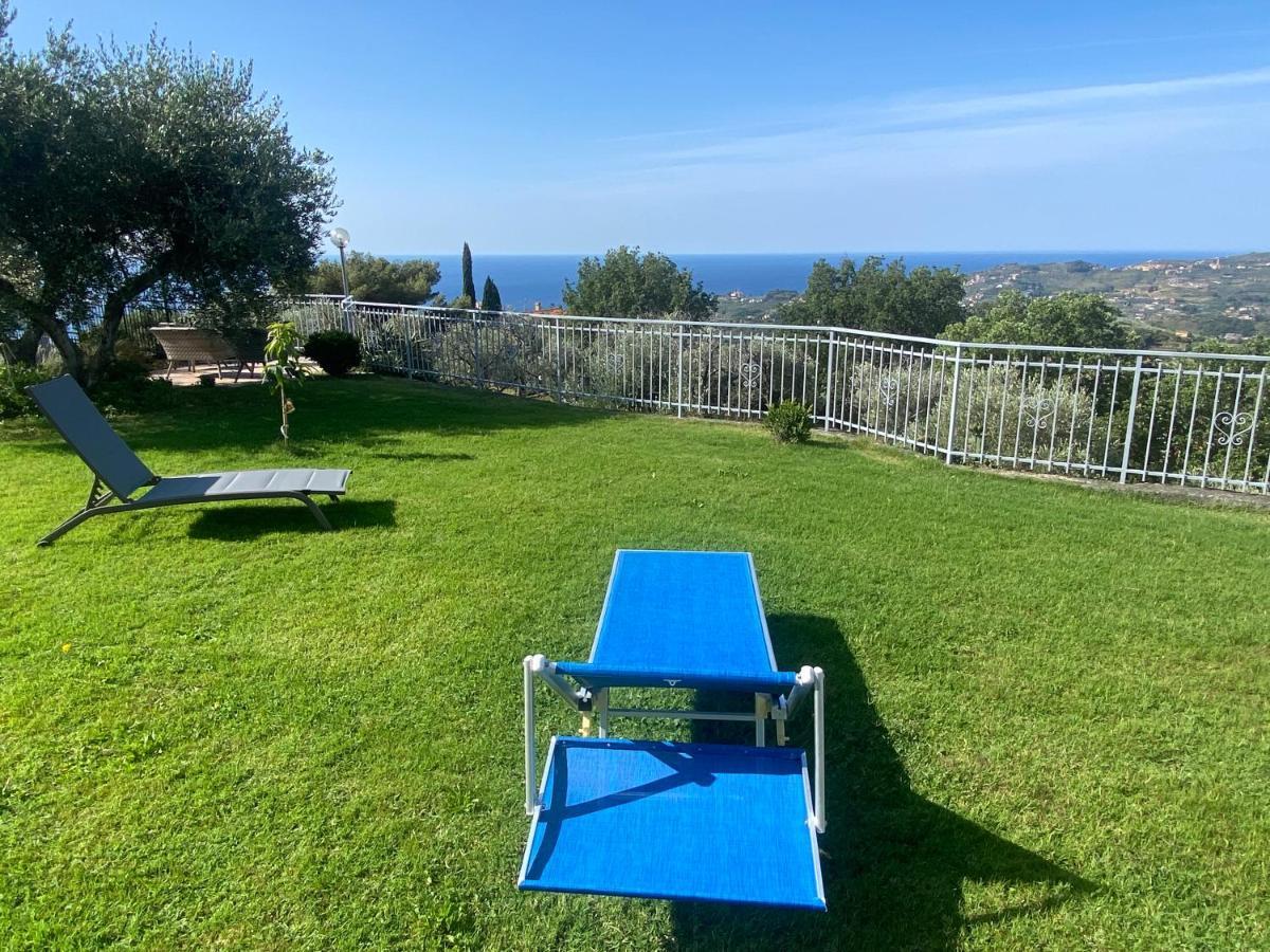 Willa Casa Vista Mare - Superb Garden And Parking Included Imperia Zewnętrze zdjęcie